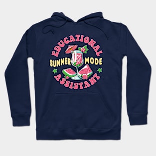 Educational Assistant, Summer Mode Hoodie